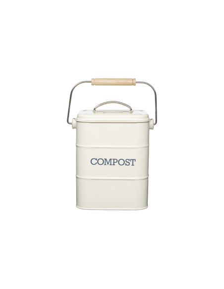 KitchenCraft Living Nostalgia kompostiastia kermateräksestä 3L