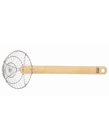 Écumoire orientale KitchenCraft World of Flavours en bambou 33cm