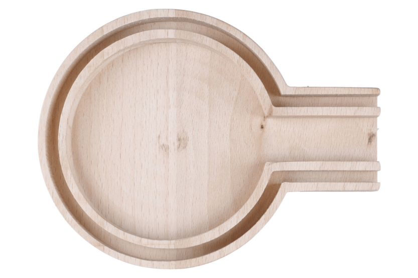 Löffelablage KitchenCraft Idilica aus Buchenholz 16,5 x 12,5 x 2cm