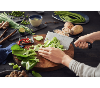 Cuchillo de cocinero chino WMF Spitzenklasse Plus 16cm hoja acero inoxidable 2