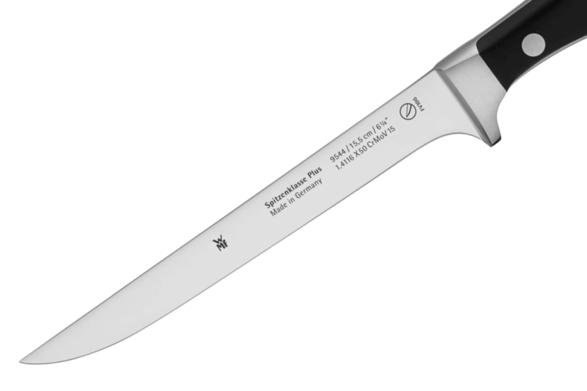 WMF Spitzenklasse Plus coltello per disossare con lama in acciaio inox da 15,5 cm