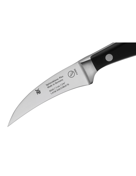 Faca Faca de bico de pássaro WMF Spitzenklasse Plus com 7 cm de lâmina em aço inoxidável
