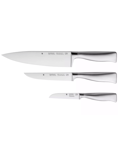 Sett med 3 WMF Grand Gourmet-kniver i rustfritt stål