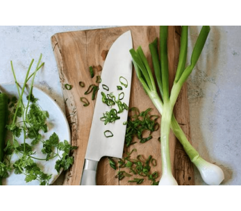 WMF Grand Gourmet santoku-kniv 18 cm med blad i rustfritt stål 2