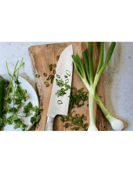 WMF Grand Gourmet santoku-kniv 18 cm med blad i rustfrit stål