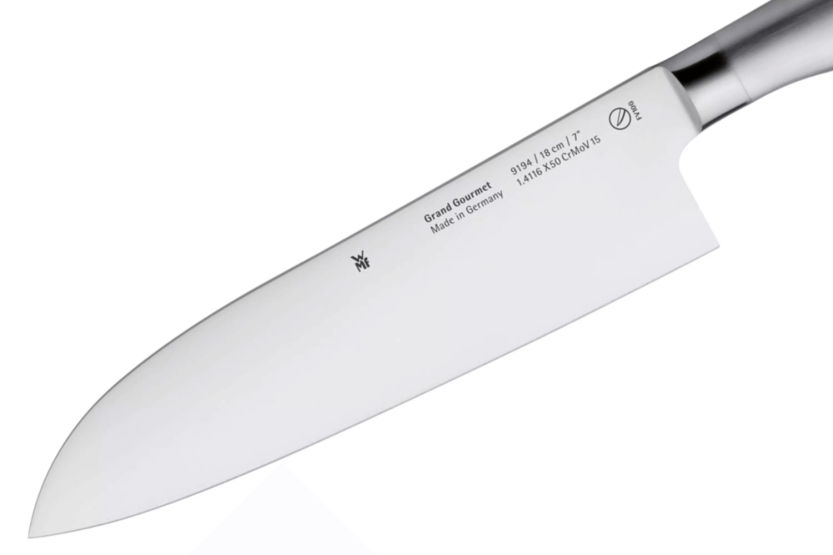 WMF Grand Gourmet santoku mes 18cm roestvrij staal lemmet