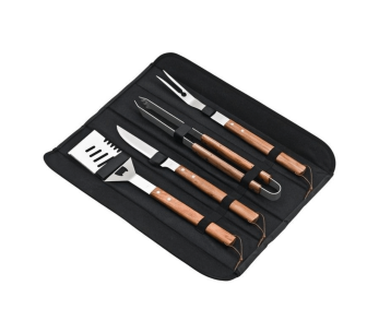 Set de 4 utensilios de barbacoa Deglon