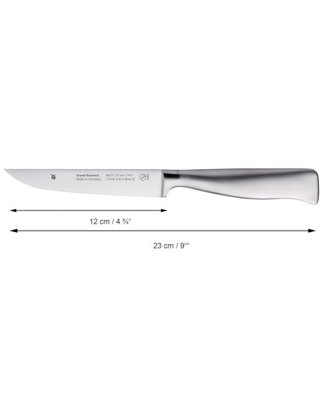 cuchillo universal WMF Grand Gourmet, hoja de acero inoxidable de 11 cm