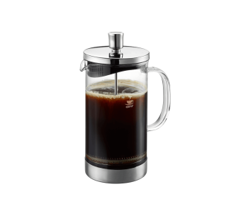 Gefu Diego piston coffee maker in stainless steel and borosilicate glass 1000ml