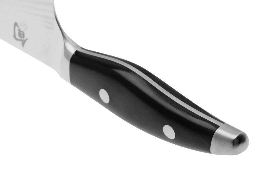 KAI Shun Nagare Nero lama damasco a 72 strati Dual Core manico curvo 18 cm coltello santoku giapponese