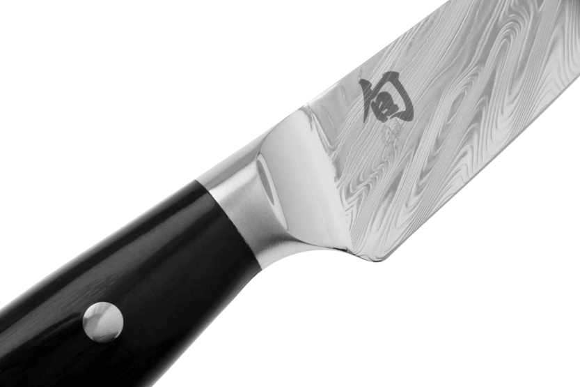 KAI Shun Nagare Zwart damascus lemmet 72 lagen Dual Core 9cm gebogen handgreep Japans schilmes