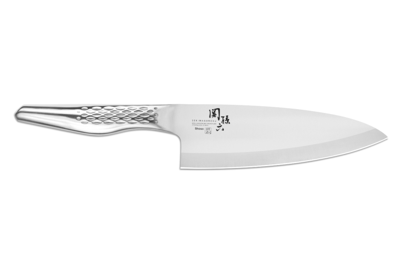 Cuchillo Deba japonés Kai Seki Shoso cojo 18cm