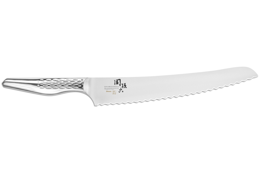 Coltello da pane giapponese Kai Seki Shoso Coltello da pane lama seghettata 21 cm