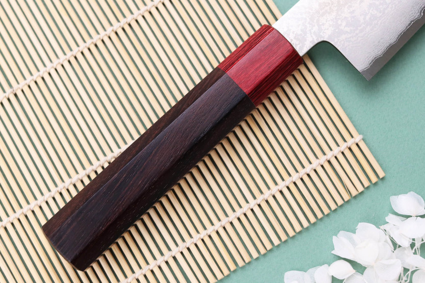 Kiritsuke-messer 17cm Japonais handwerklichen Nakamura Kaishin Ginsan Damas