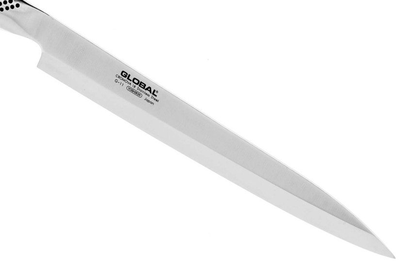 Global "Yanagi Sashimi" G11 oikeakätinen kalaveitsi 25cm terä