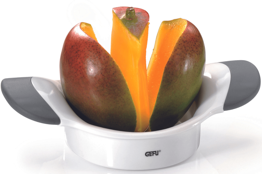 Taglierina per mango in acciaio inox e polimeri Gefu Parti
