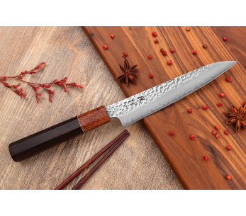 Yuzo Tsuchime VG10 Rosewood 15cm handgjord japansk universalkniv 2