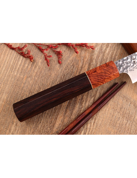 Yuzo Tsuchime VG10 Rosewood 15 cm håndlavet japansk universalkniv