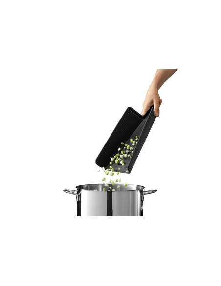 Joseph Joseph Chop2Pot Plus folding cutting board large black 34.5x26cm