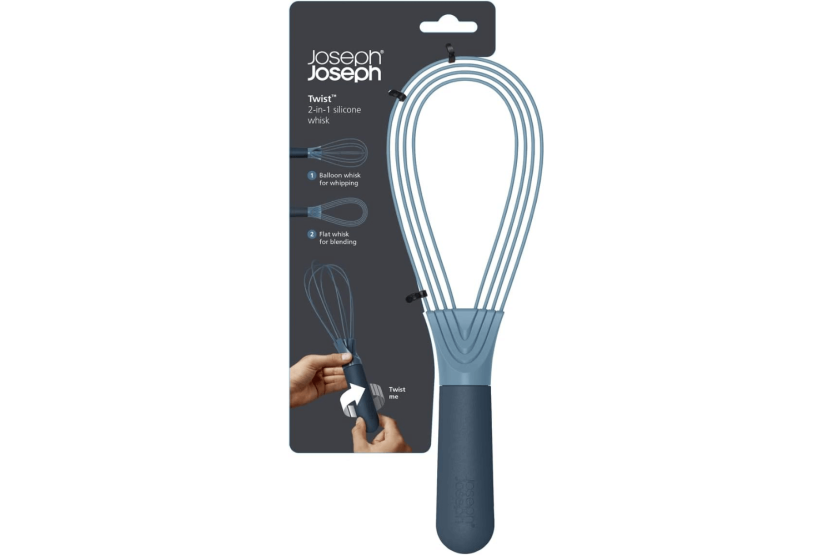Fouet Joseph Twist Sky en silicone blauw