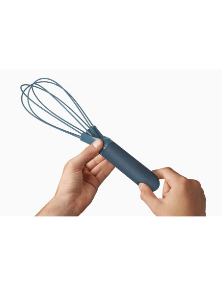 Fouet Joseph Twist Sky en silicone blauw