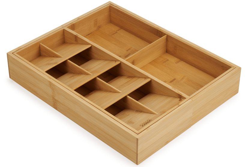 Joseph Joseph DrawerStore Bamboo Erweiterbarer Küchenorganisator aus Bambus