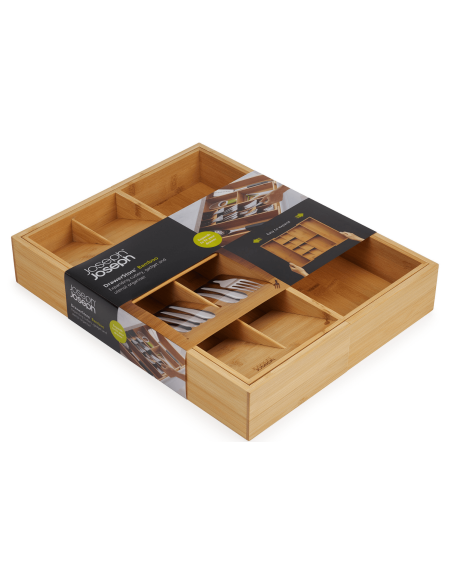 Joseph Joseph DrawerStore Bamboo extendable bamboo kitchen organizer