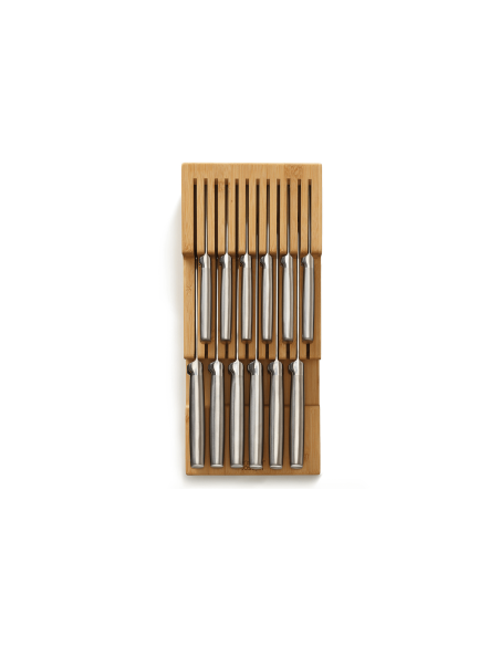 Joseph Joseph Bamboo DrawerStore groot messenrek voor 2-lade in bamboe