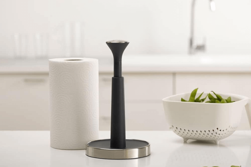 Joseph Joseph Push&Tear papierrolhouder grijs