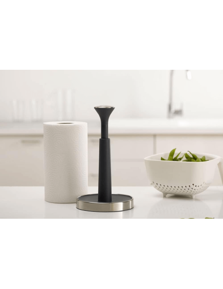 Joseph Joseph Push&Tear grå køkkenrulleholder