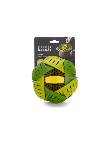 Joseph Joseph Bloom cestello a vapore pieghevole in silicone verde