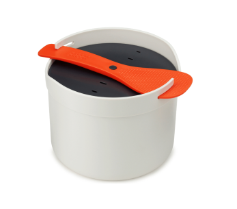 Joseph Joseph M-Cuisine olla arrocera para microondas blanca