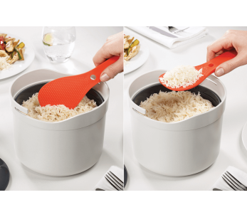 Joseph Joseph M-Cuisine olla arrocera para microondas blanca 2