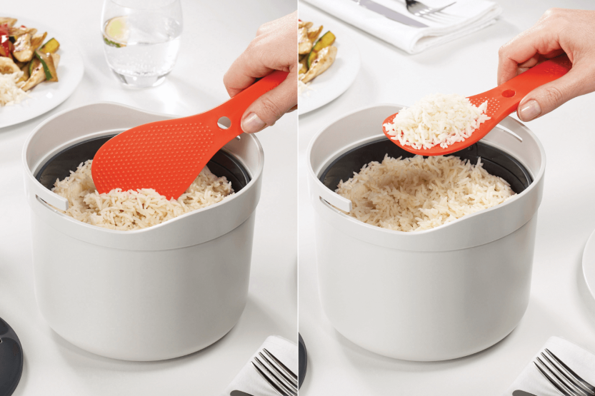 Joseph Joseph M-Cuisine mikrobølgeovn riskoker hvit