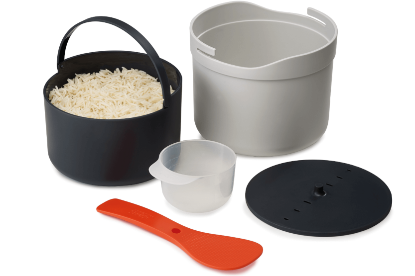 Joseph Joseph M-Cuisine mikrobølgeovn riskoker hvit