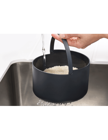 Joseph Joseph M-Cuisine olla arrocera para microondas blanca