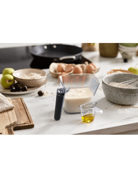 Set di 2 caraffe dosatrici Joseph Joseph Align con unità di misura