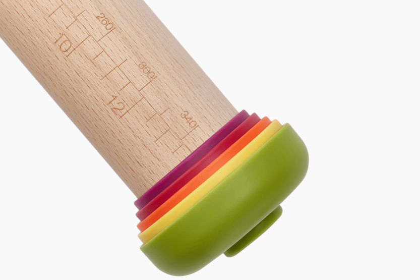 Verstelbare deegrol Joseph Joseph PrecisionPin multicolor