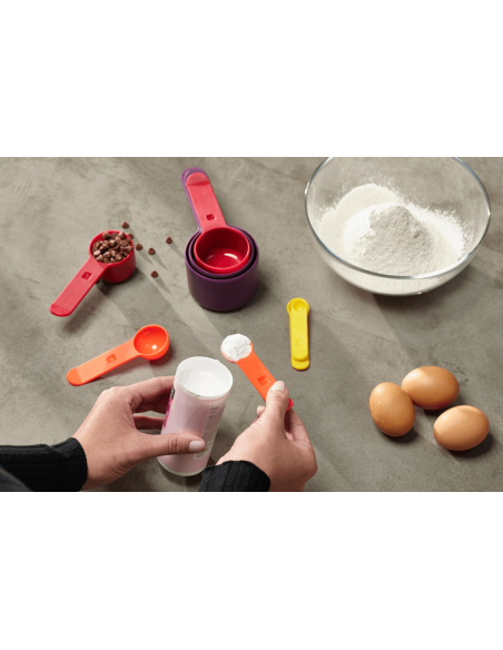 Set de 8 jarras medidoras de cocina Joseph Joseph Nest Measure multicolor