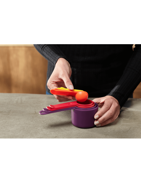 Set di 8 misurini da cucina Joseph Joseph Nest Measure multicolore