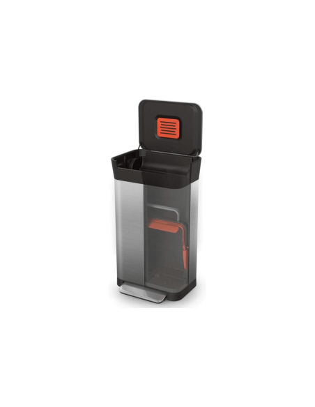 Joseph Joseph Titan 30L compactador de residuos de acero inoxidable