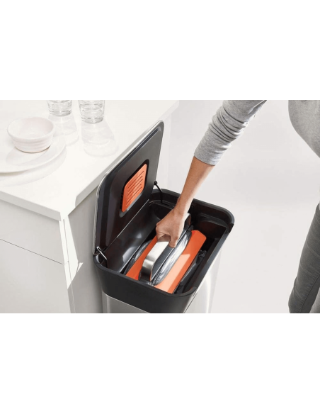 Joseph Joseph Titan 30L compattatore di rifiuti in acciaio inox