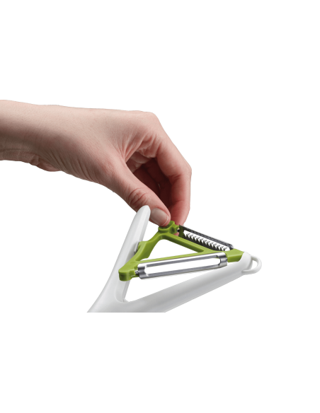 Spazzacamino 2 in 1 Joseph Joseph Switch pierre/vert
