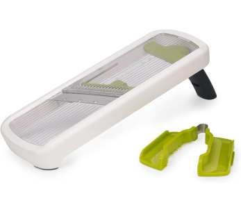 Küchenmandoline Joseph Joseph Multi-Grip Plus mit Drücker und klappbarem Griff