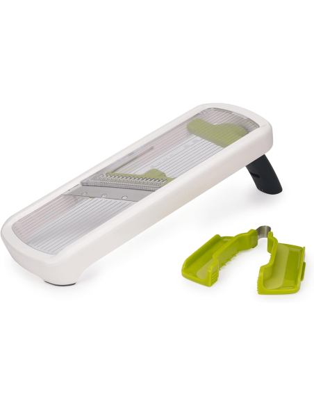 Kitchen mandolin Joseph Joseph Multi-Grip Plus with pusher and folding handle