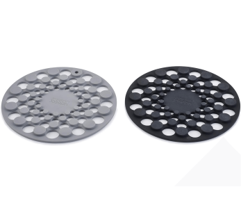 Conjunto de 2 bases de cozinha em silicone Joseph Joseph Spot-On, diâmetro 17cm