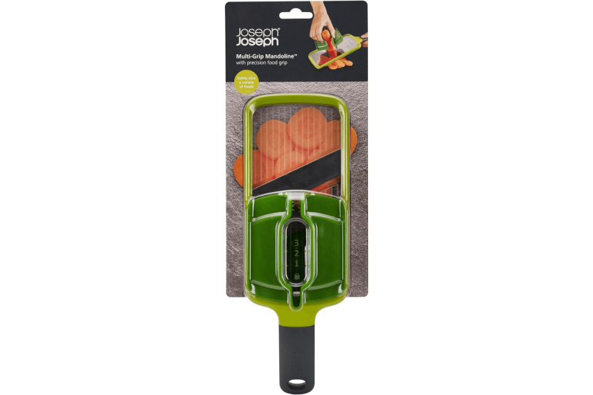mandolina de cocina Joseph Joseph Multi-Grip con empujador