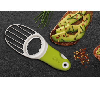 Joseph Joseph GoAvocado 3-in-1 avocadosnijder van roestvrij staal en polymeer 2