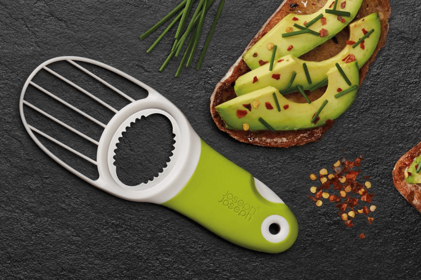 Joseph Joseph GoAvocado 3-in-1 avocadosnijder van roestvrij staal en polymeer