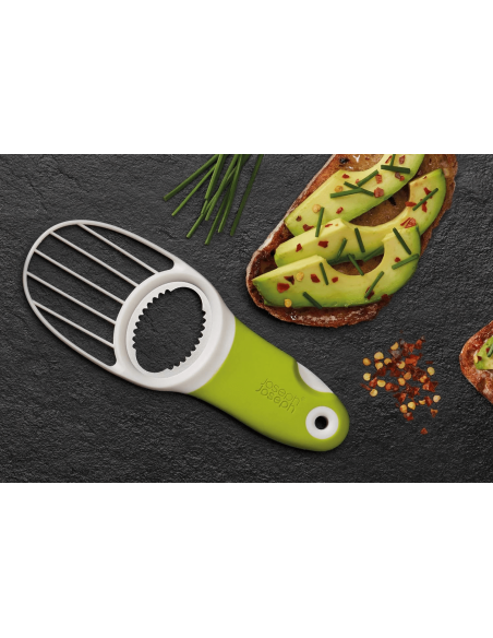 Joseph Joseph GoAvocado 3-i-1 avokadoskjærer i rustfritt stål og polymer
